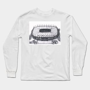 Sketching of Stadium Long Sleeve T-Shirt